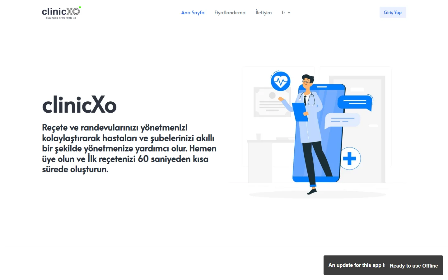 clinicxo website